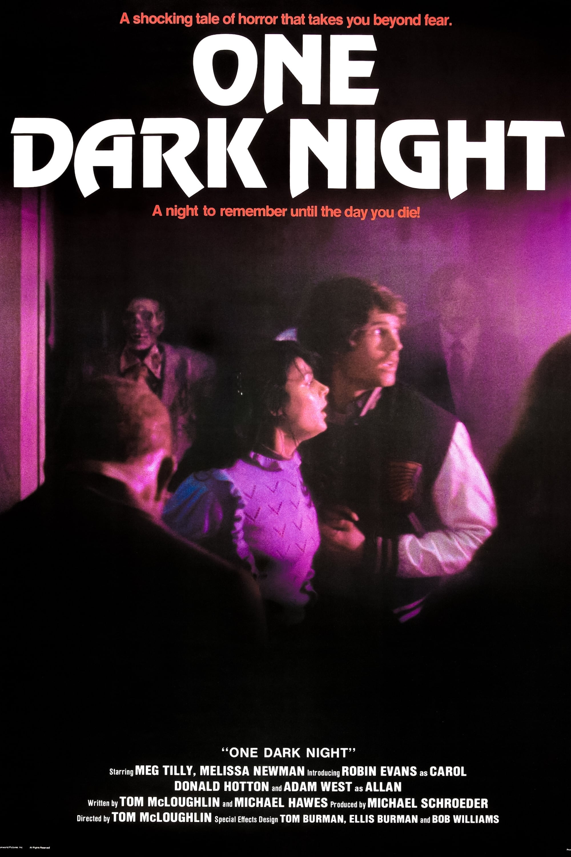 Постер One Dark Night